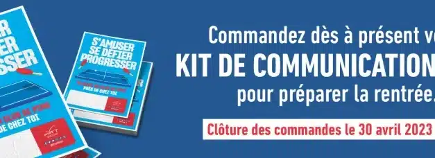Commandez dès à présent votre kit de communication 2023