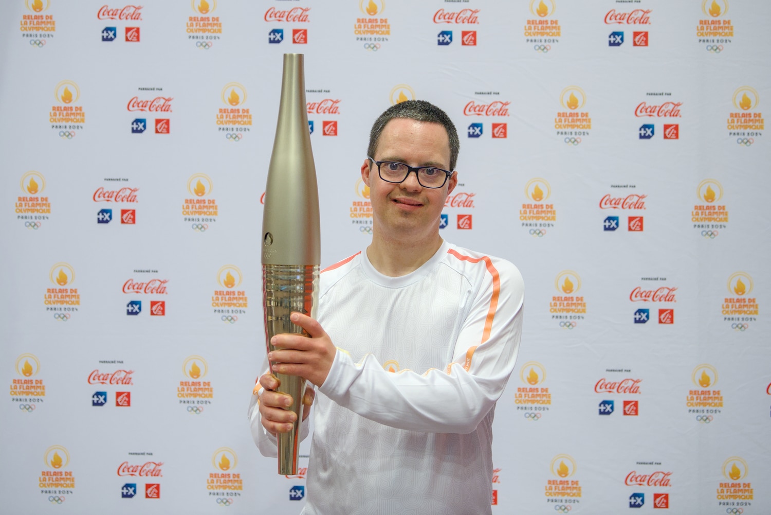 Jean Bachevillier Relayeur Flamme Olympique