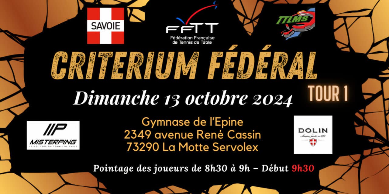 Infos CF T1 D73 – La motte servolex
