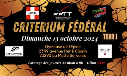 Infos CF T1 D73 – La motte servolex