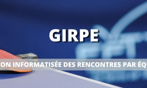Infos formation GIRPE