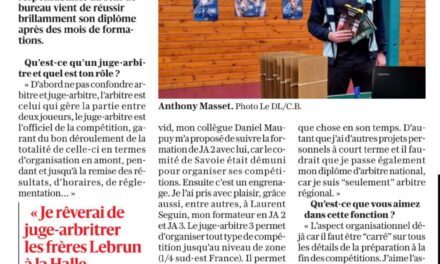 Un JA 3 en Savoie, bravo Anthony !