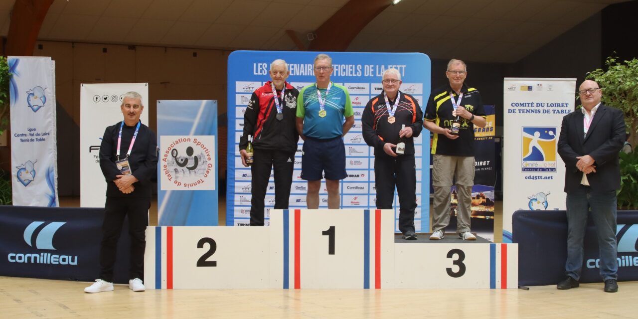 Bronze pour Gérard aux Championnats de France Vétérans !