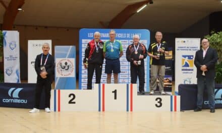 Bronze pour Gérard aux Championnats de France Vétérans !