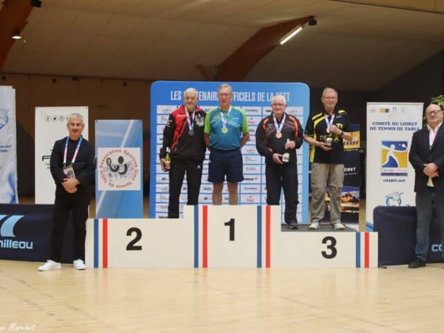 Bronze pour Gérard aux Championnats de France Vétérans !