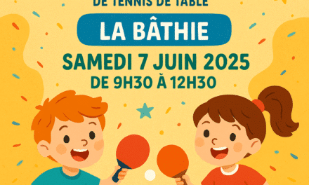 Infos Regroupement Poussin/Benjamins – 7 Juin – La Bâthie