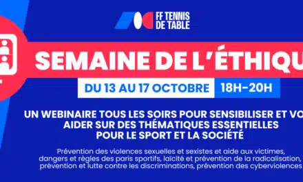 Semaine de l’éthique du 13 au 17 octobre