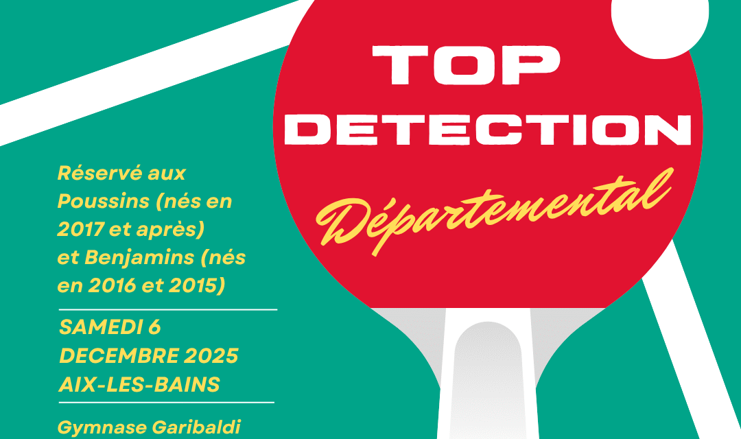 Infos Top Détection D73 – 6 Décembre 2025