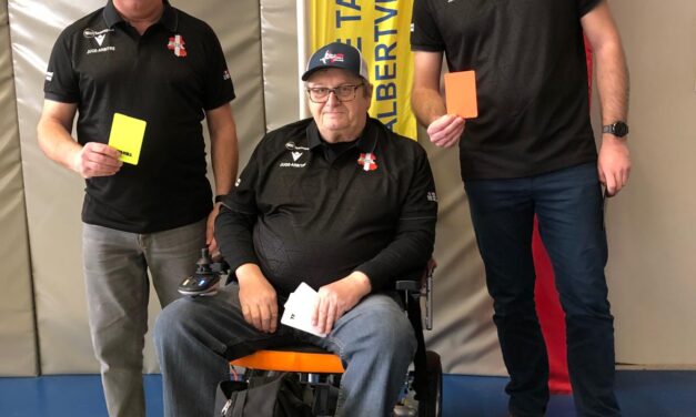 Remise des maillots aux JA du CD73
