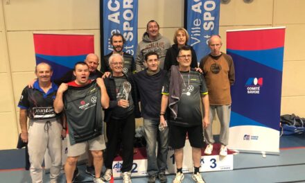 Résultats Championnat Vétérans Départemental