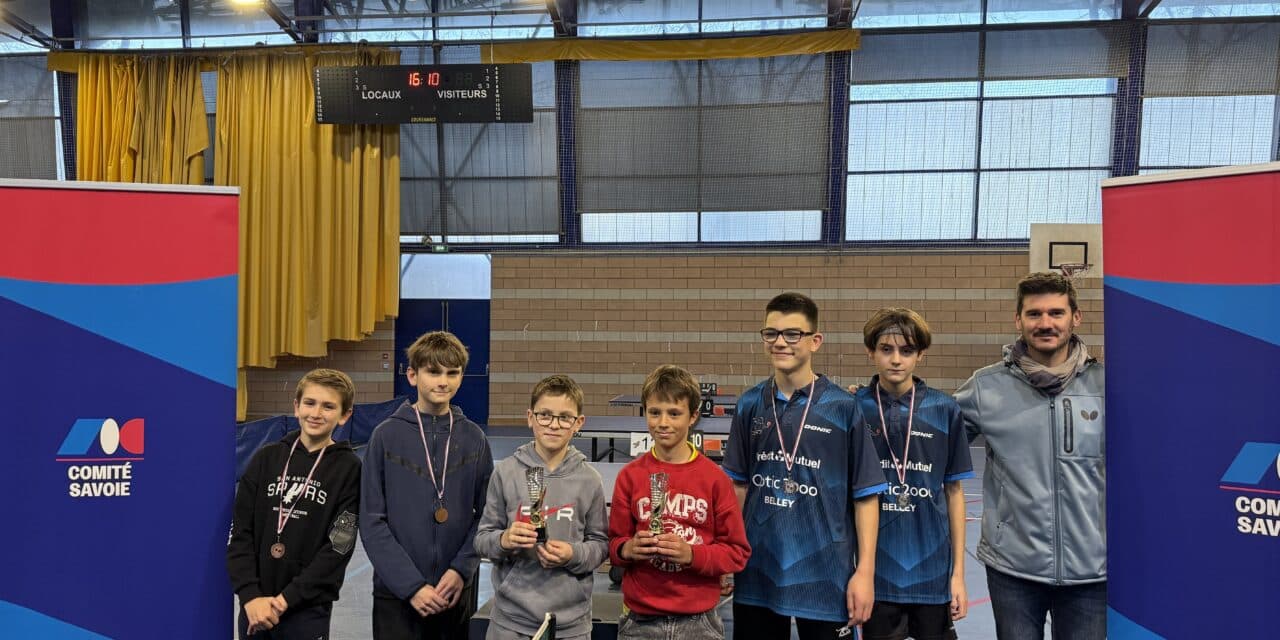 Résultats Championnat Jeunes – Tour 2 La Motte Servolex