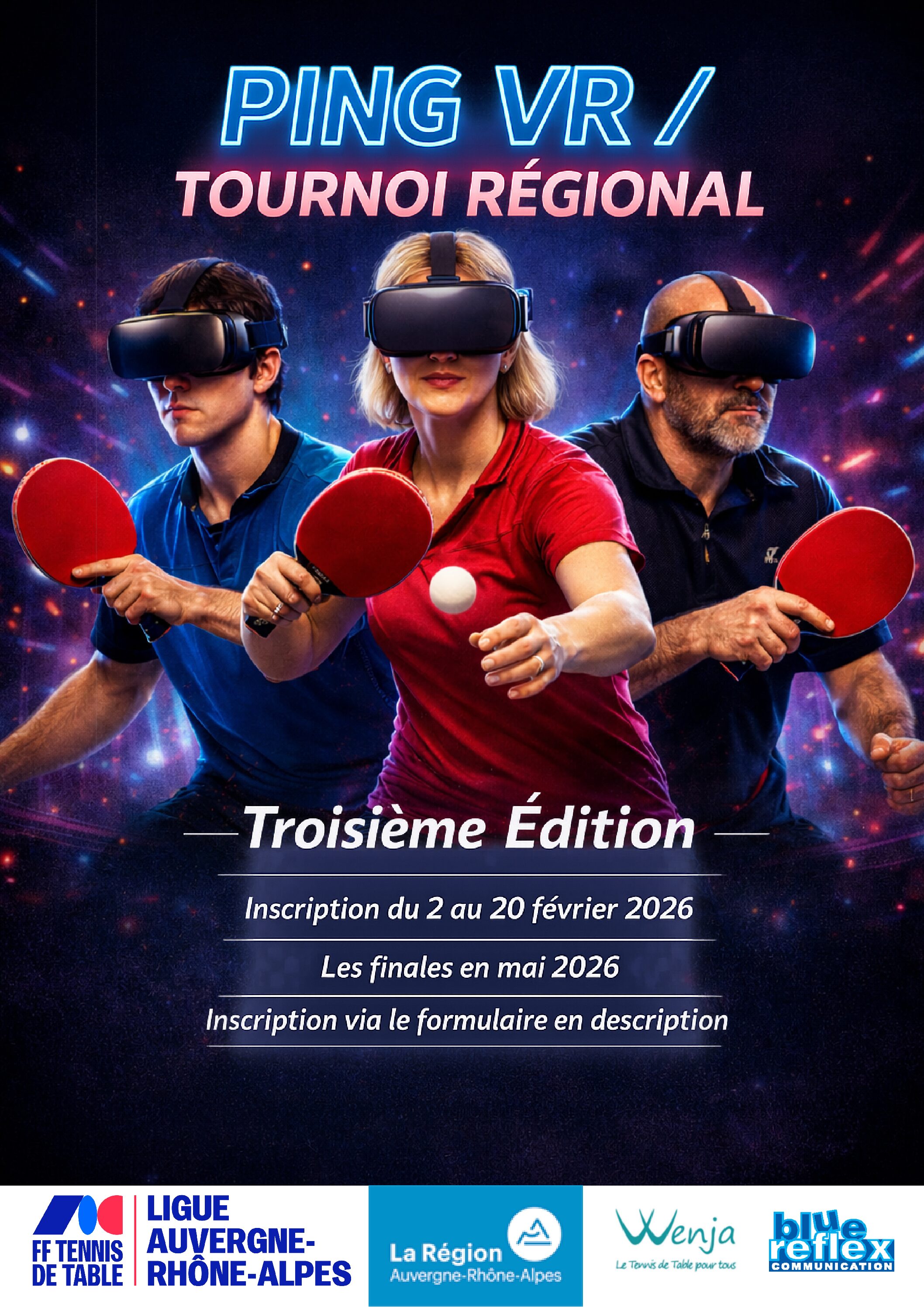 Tournoi Régional Ping VR !