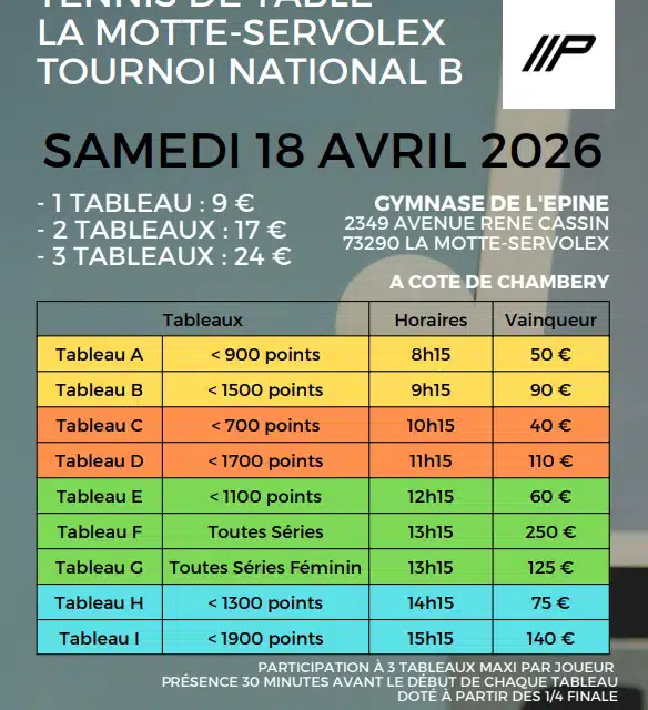 Tournoi National TTLMS
