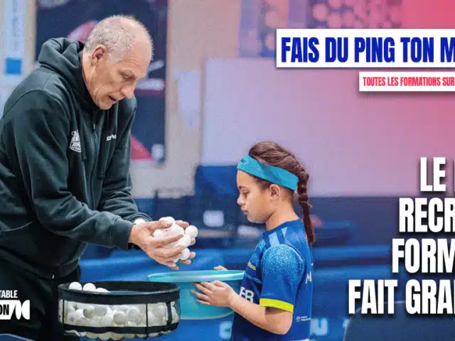 LE PING RECRUTE, FORME ET FAIT GRANDIR