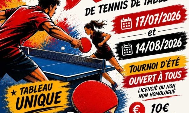Tournois d&rsquo;été – Entente Aix Grésy TT