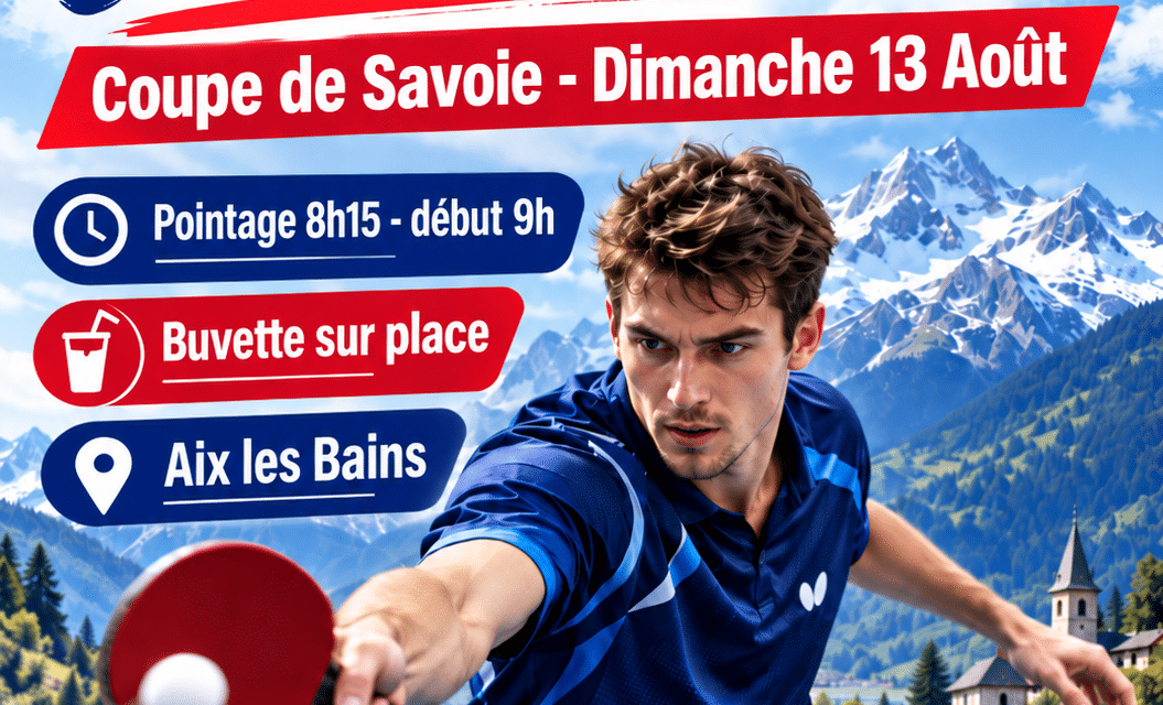 Convocation Coupe de Savoie 2026